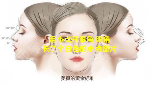 泪小点开眼角 眼角长了个白色的小点图片